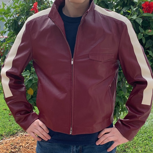 Hugo Boss Other - Hugo Boss Red Label Lambskin Leather Jacket M